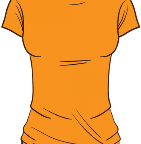 Tshirt Clipart Woman Shirt - Mujer Camisa Dibujo (640x480)