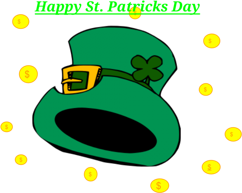 St Patrick's Day, March 17th - St Patrick's Day Png (772x617)
