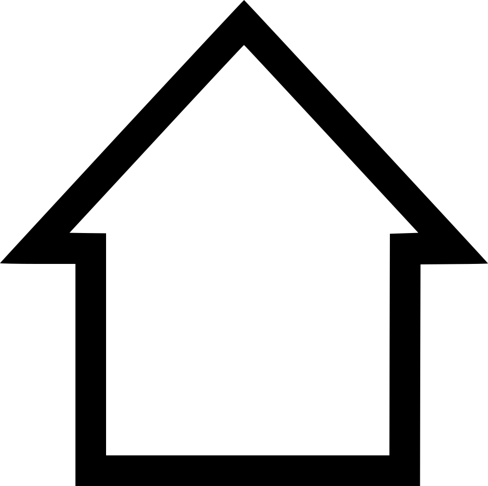 Home House Safe Navigation Menu Comments - Home Line Icon Png (980x976)