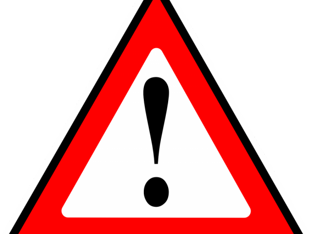 Safe Clipart Safety Symbol - Traffic Sign (640x480)