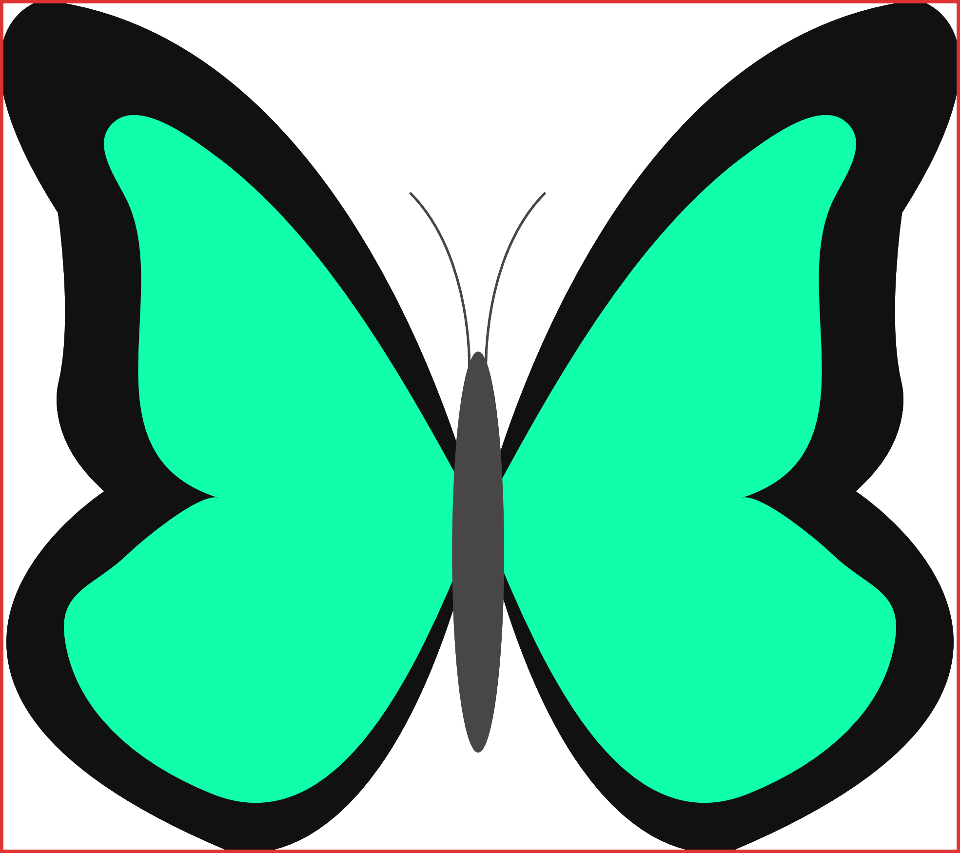 Spring 20clipart - Butterfly Clip Art (1969x1750)