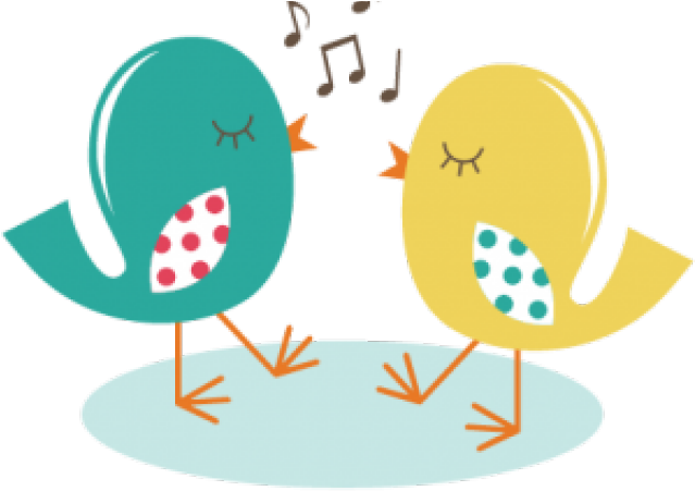 Singing Clipart Pleasant Sounds - Birds Singing Clipart Transparent Background (640x480)