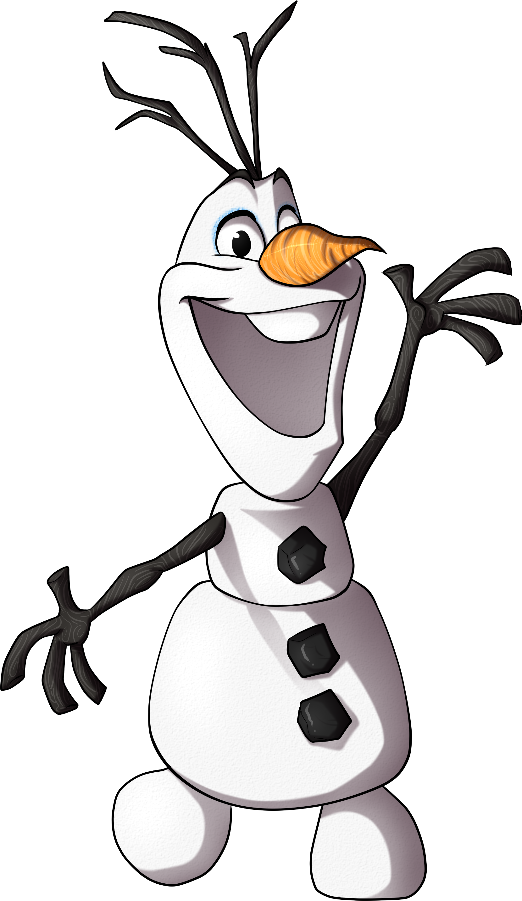 Fda By Namygaga On Deviantart - Olaf Fondo Transparente (1660x2864)