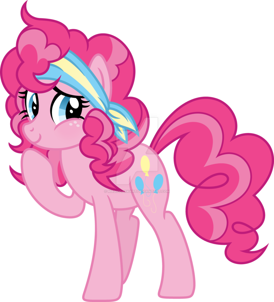 Alternate Hairstyle, Artist - Pinkie Pie Alternate Hairstyle (931x1024)