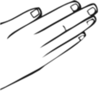 Right Clipart Back Hand - Rock Paper Scissors Clip Art (640x480)