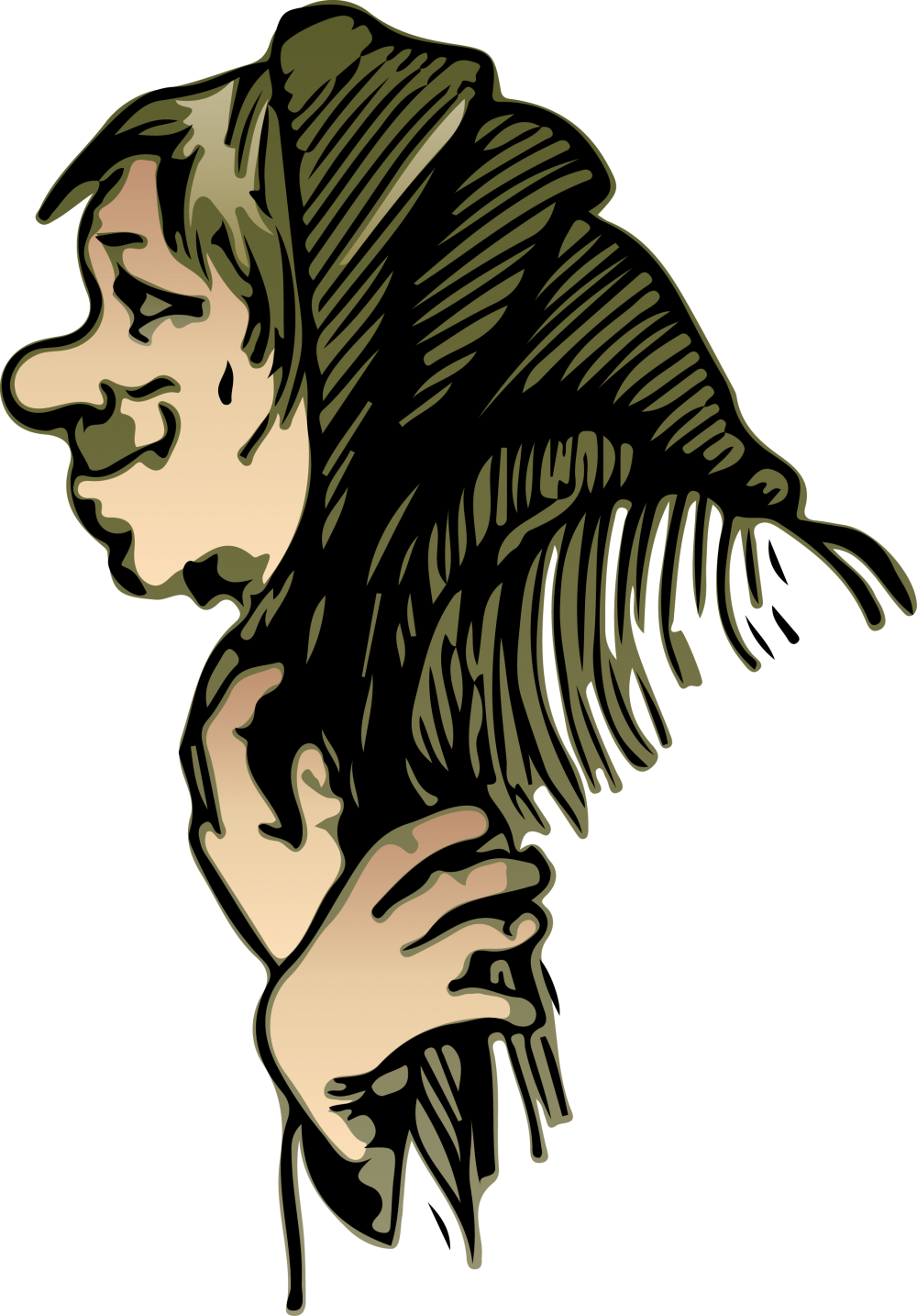 La Pobre Viejecita - Old Age (1000x1434)