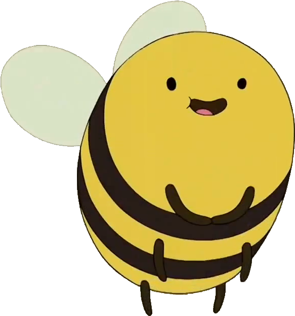 Es Cuando De Manera Sorpresiva Llegaron Las Señoritas - Abeja Hora De Aventura (712x651)