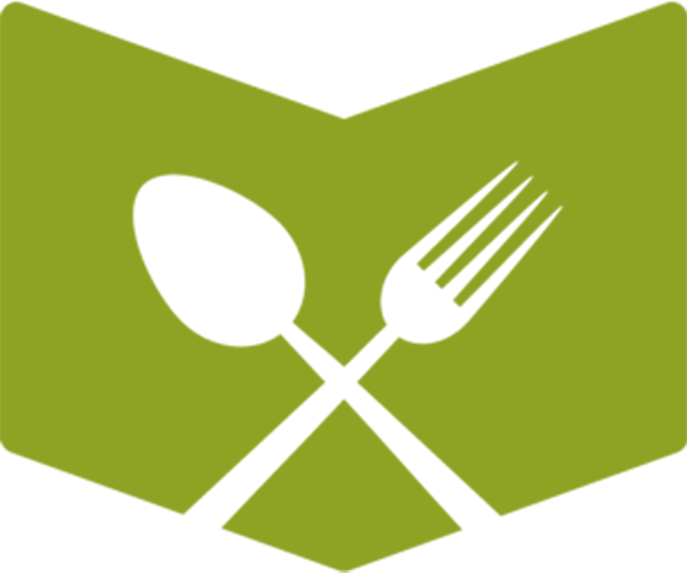 Restaurant Menu Black Icon Png (774x645)