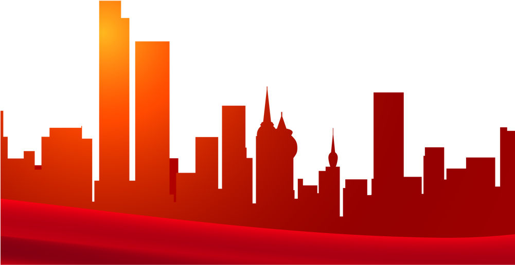 Beijing Silhouette At Getdrawings Com Free For - Red City Background Transparent (1000x1000)