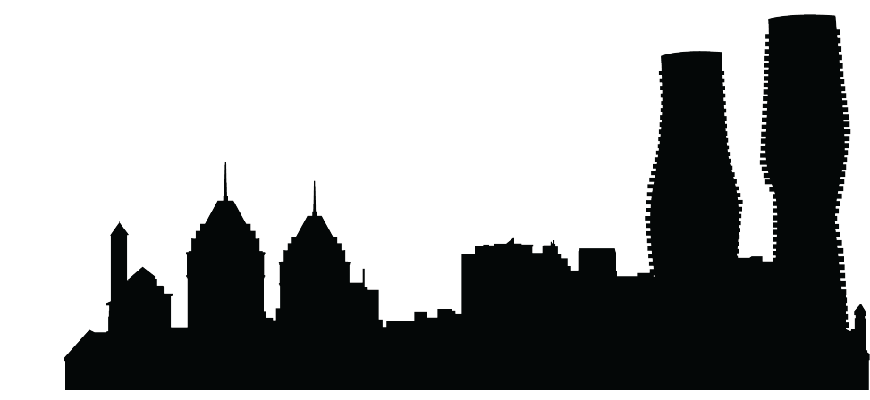 1042 X 1042 1 - Mississauga Skyline Outline (1042x1042)