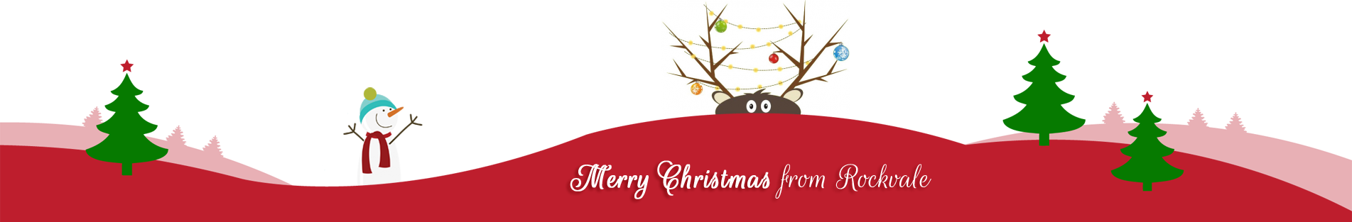 Merry Christmas Text Clipart Footer - Merry Christmas And Happy New Year Footer (1903x313)
