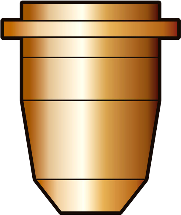 Hoffman Arc Tip For S45 Trafimet Style Plasma Torch - Illustration (1200x1200)