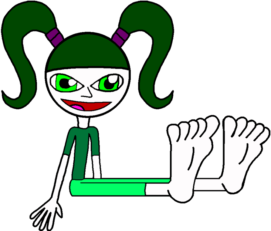 Plasma Girl By Hyperdolphin - Cartoon (900x770)