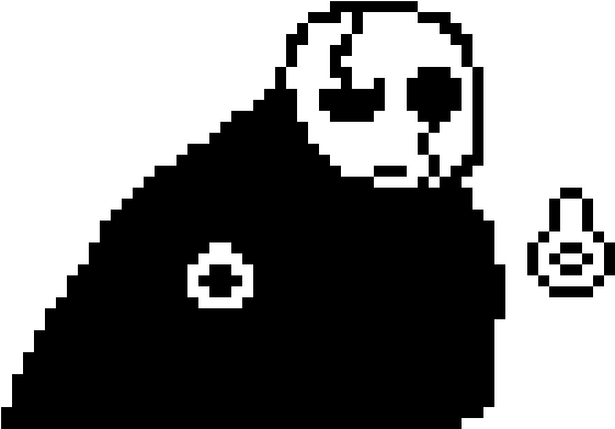 Gaster Flipping The Bird (kamuisenketsu) - Icon (980x660)