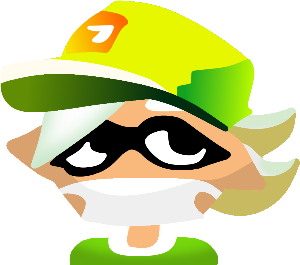 I Recreated A High Quality Version Of Marie's Text - Splatoon Agent 1 Icon (1079x939)