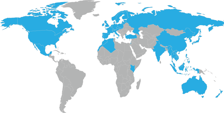 World Map Logo Clipart Best - Red Alert 2 Soviet Union (750x378)