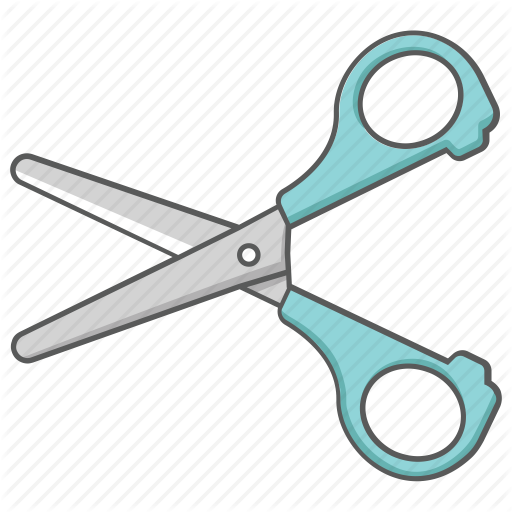 Art Cut Cutting Icon Search Engine - Scissors (512x512)