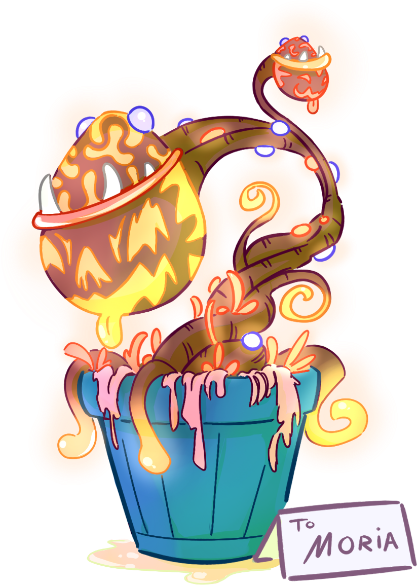 “ “ Package Gift For Gecko Moria, It Contains A Pot - Illustration (1200x1400)