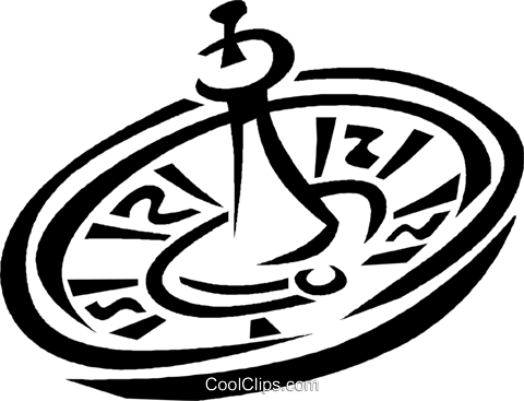 Roulette Wheel Clipart Illustrator - Roulette Wheel Vector Png (480x367)