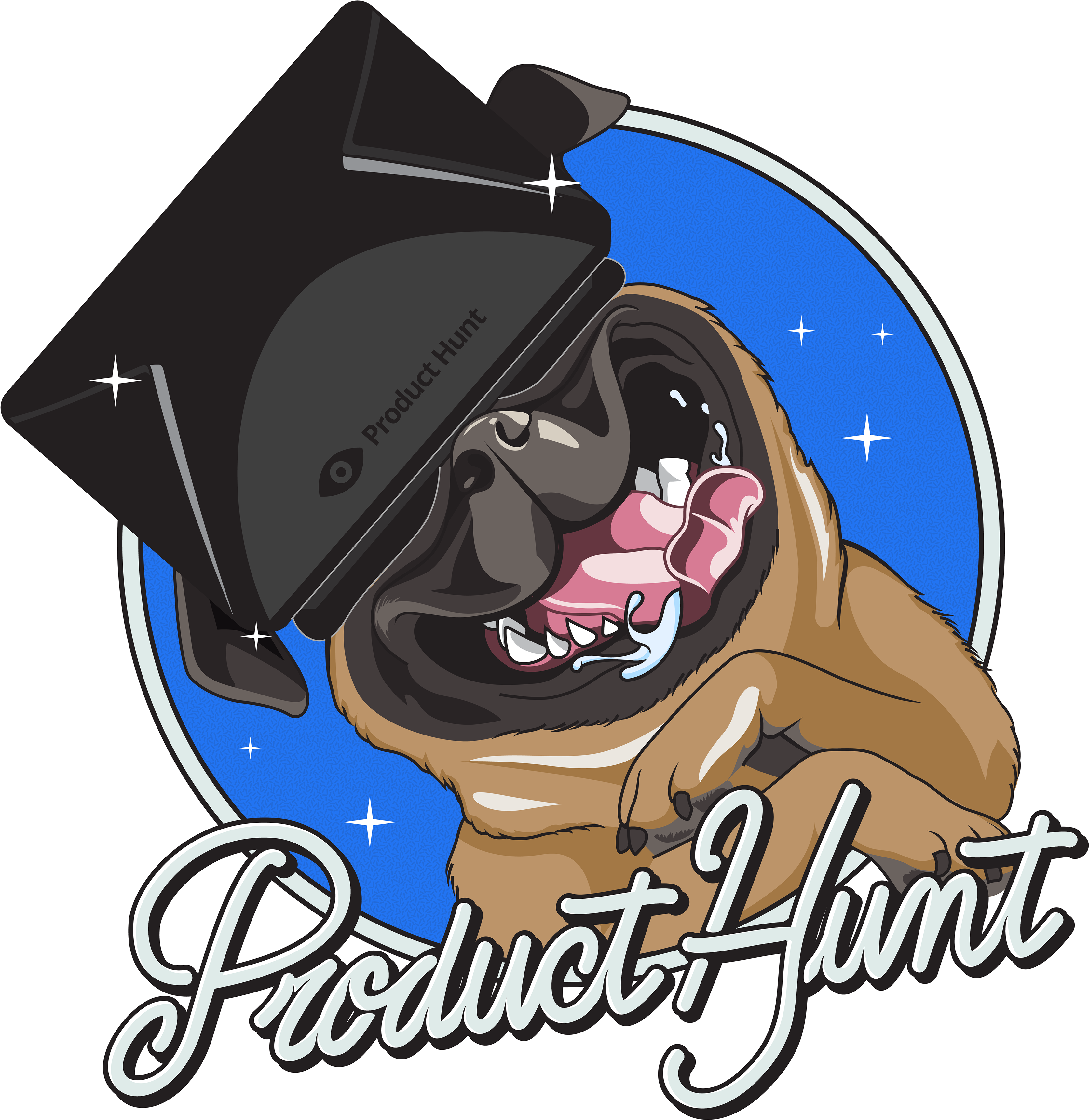 Our Last Design For Product Hunt, "the Glasshole Kitty" - Our Last Design For Product Hunt, "the Glasshole Kitty" (3840x3840)