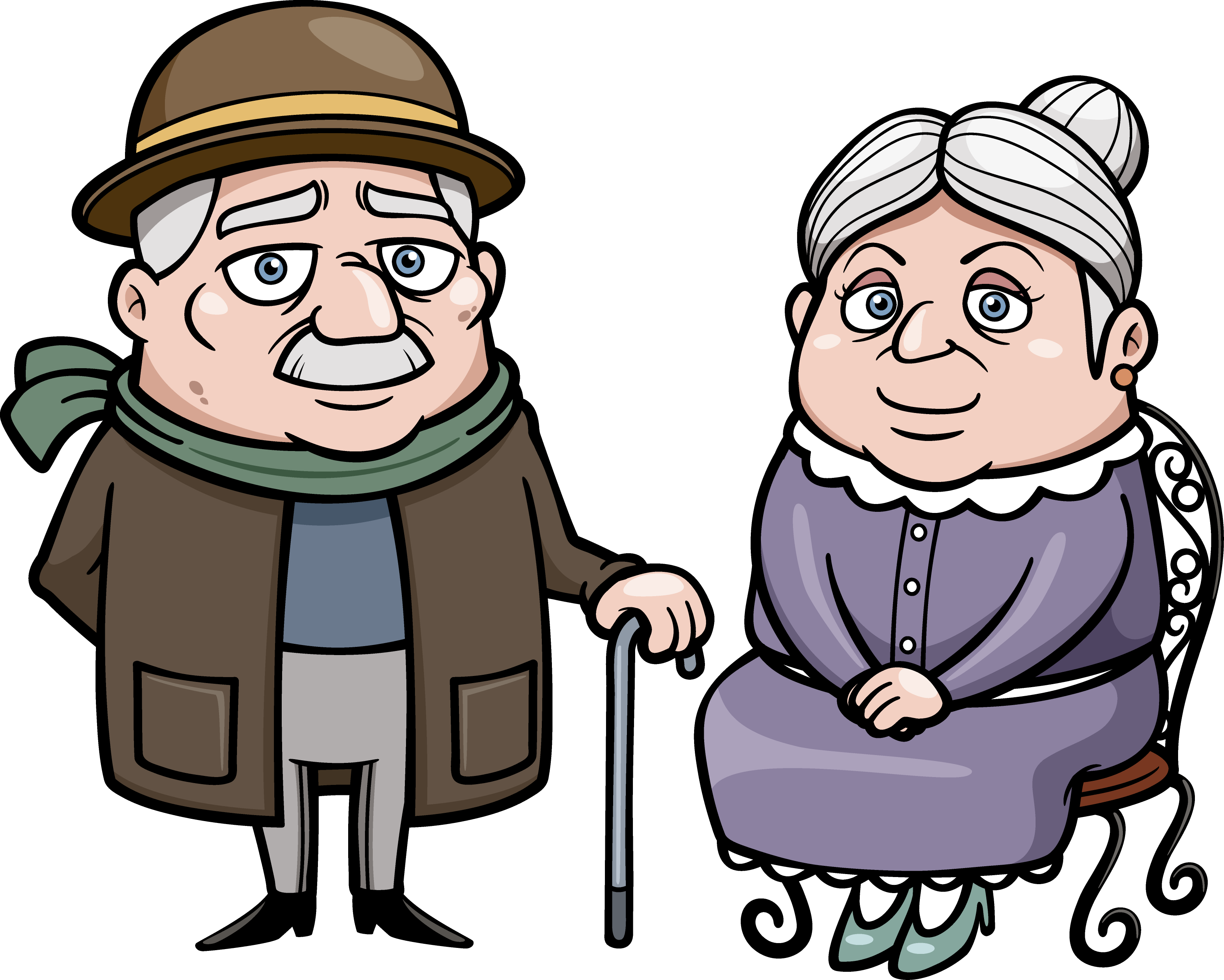 Grandparents Clip Art Transparent Background - Most Beautiful Thing In This World (3280x2627)