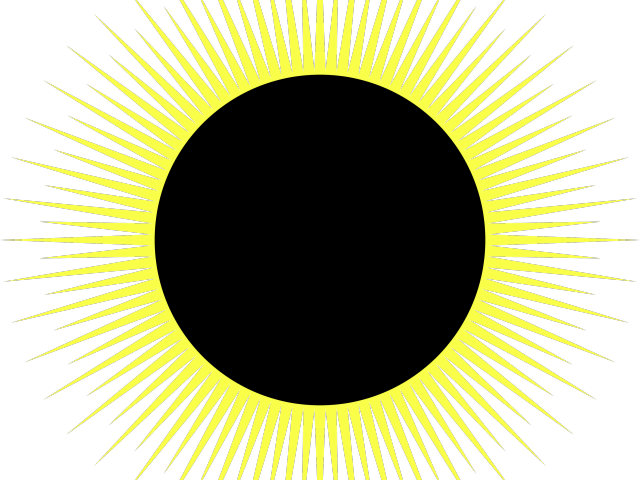 Original - Solar Eclipse Clipart (640x480)