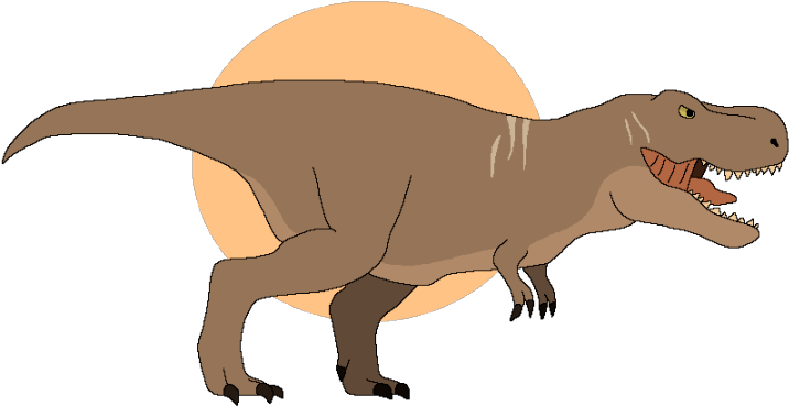 Tyrannosaurus Rex Clipart Raptor - Pixel T Rex (720x450)