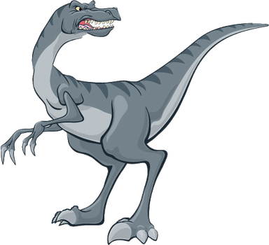 Screech The Utahraptor Vector By Digiponythedigimon - Land Before Time Screech (384x350)