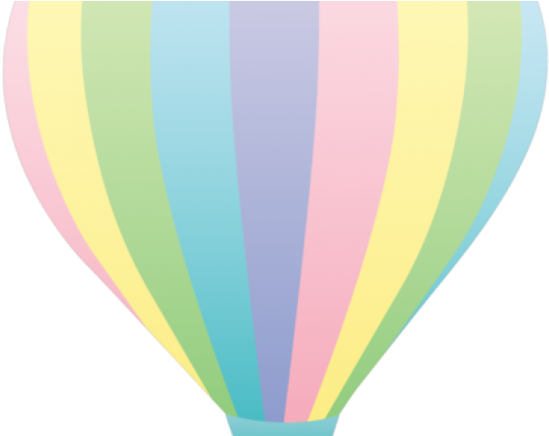 Hot Air Balloon Clipart Cute Blue - Hot Air Balloon (640x480)