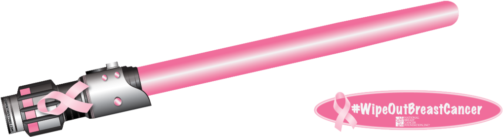 Pink Sabers For National Breast Cancer Foundation - Pink Sabers For National Breast Cancer Foundation (1023x287)