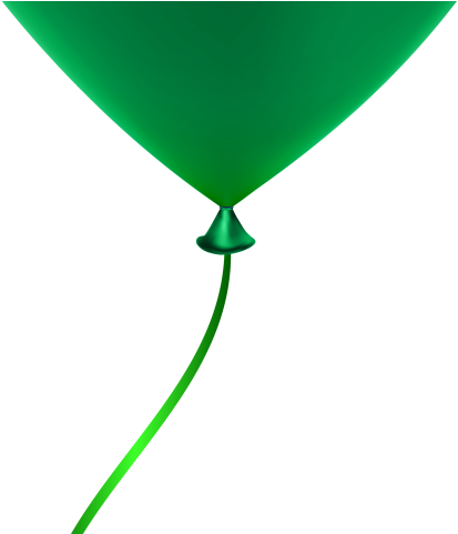 Hot Air Balloon Clipart Green - Balloon (640x480)