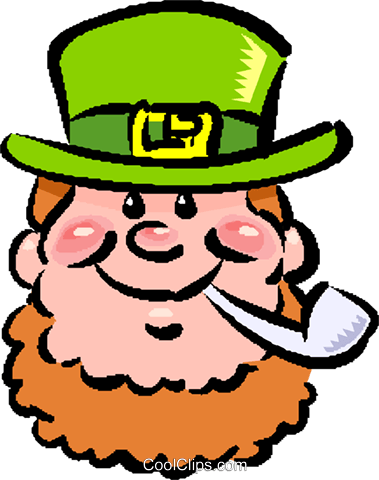 Patrick's Day Royalty Free Vector Clip Art Illustration - Patrick's Day Royalty Free Vector Clip Art Illustration (379x480)