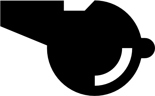 Whistle Silhouette Png (512x512)