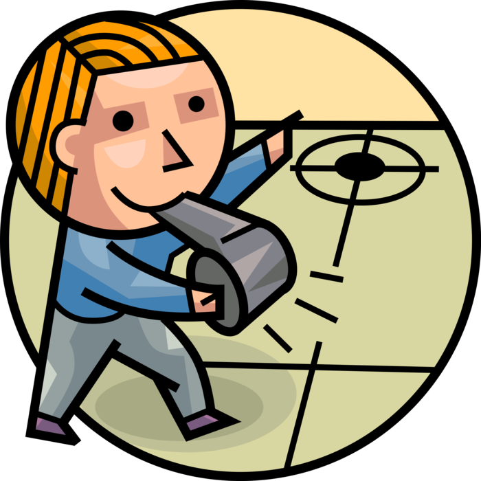 Vector Illustration Of Referee Official Blows Sports - Vector Illustration Of Referee Official Blows Sports (700x700)