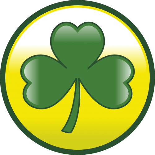 St Patricks Leaved Clover,st Patrick,irish - It's Not Luck Its Skill (500x500)