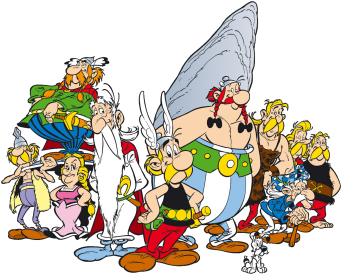 Astérix Astérix De A À Z Les Personnages Astérix - Asterix And Obelix Celtic (340x427)