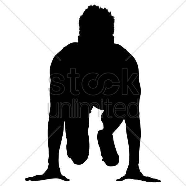 Ready Man Clip Art (600x600)