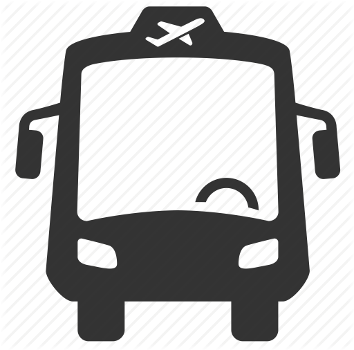 Jpg Black And White Stock Charter Transfer Find Your - Airport Shuttle Icon (512x506)