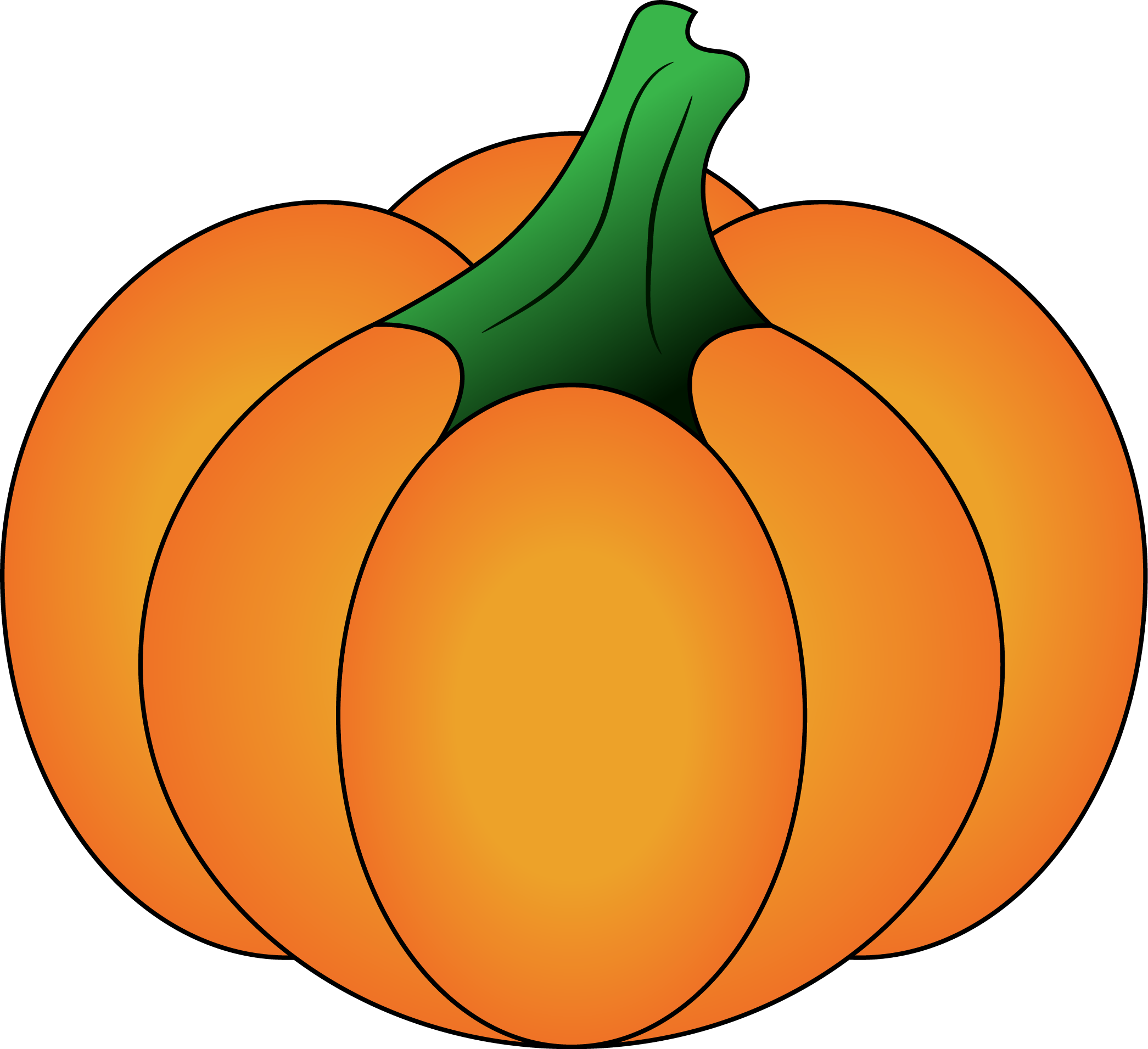 Digital Illustration Dorota Heidel's Portfolio Clip - Pumpkin Photoshop (2091x1911)