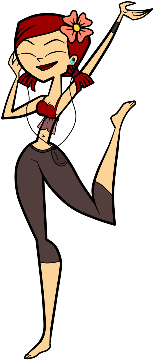 Zoey Colored By Evaheartsart - Zoey Total Drama Sexy (619x1292)