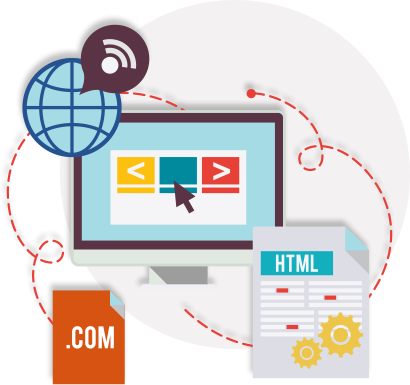 Solutions For Sites Médias - Circle (410x385)