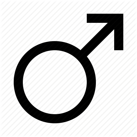 More Free Male Female Symbols Png Images - Man Symbol Icon (480x480)