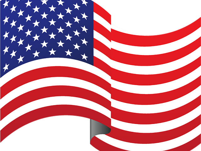 America Clipart Us Symbol - American Flag Clip Art (640x480)