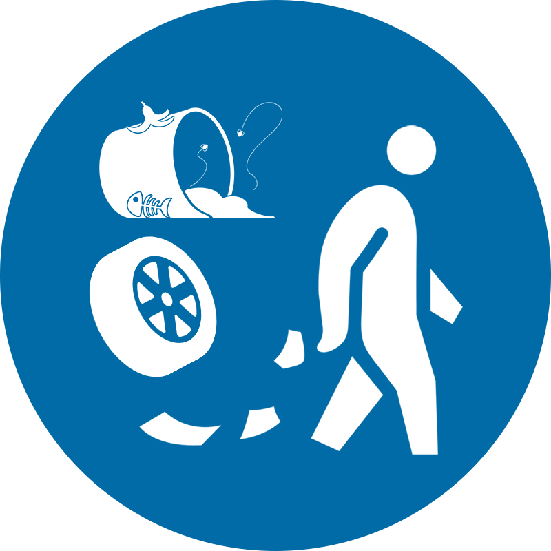 Icons Representing Illegal Dumping - Illegal Dumping Icon (800x800)