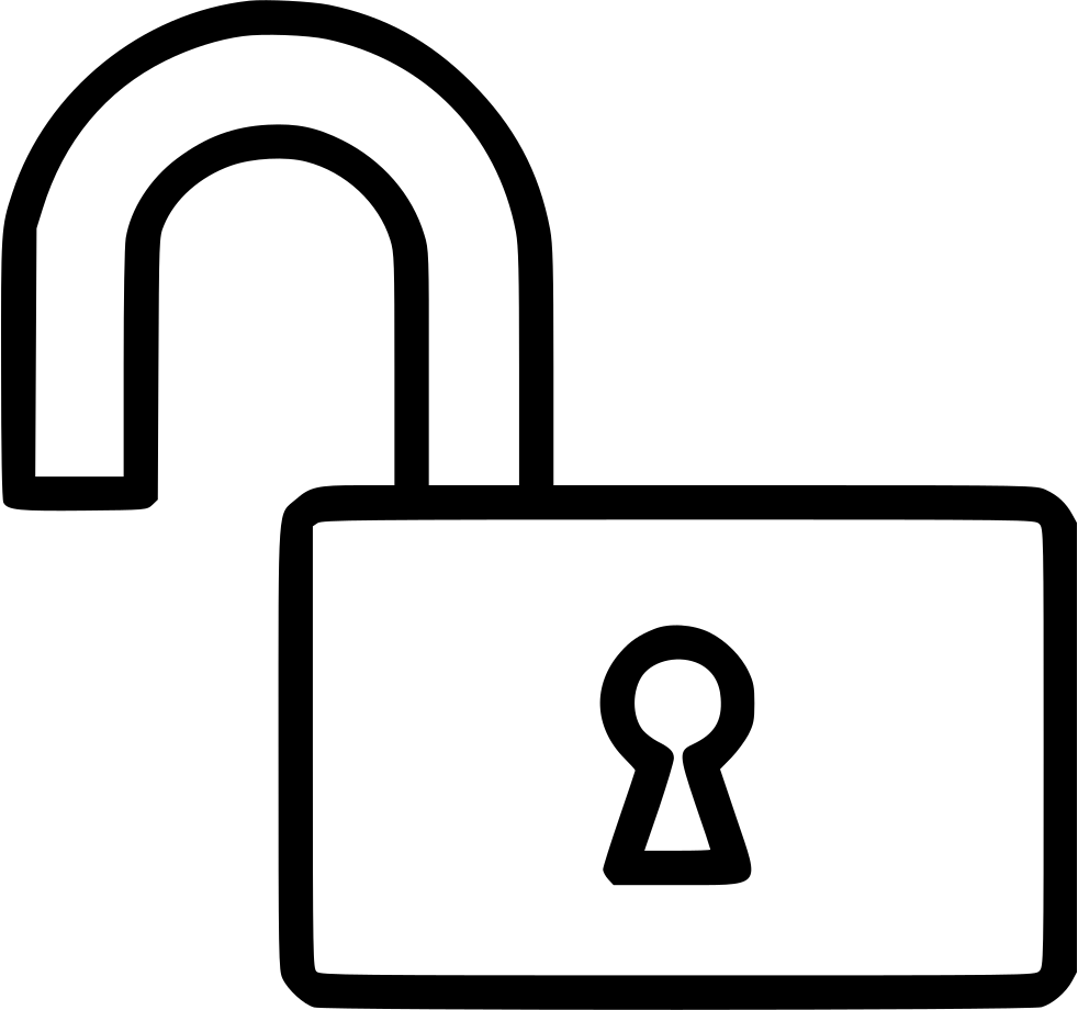 Gatekeepers Padlock Key Hanger Designed For Vectric - Open Lock Icon Free (982x920)