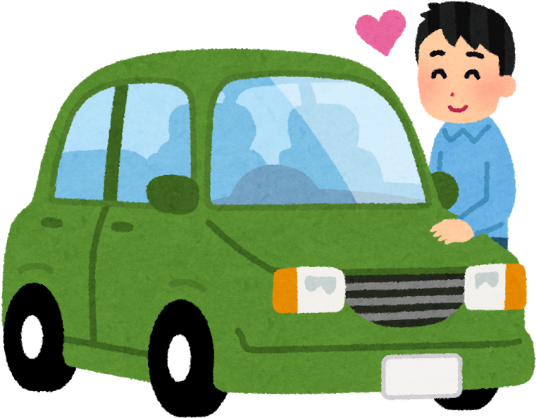 Car Lover Man - 車 イラスト や (800x742)