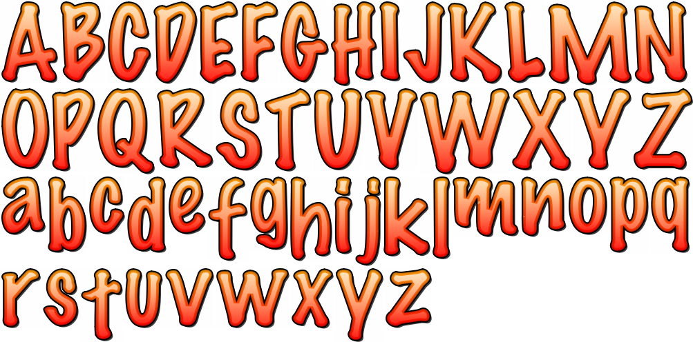 Otherwise, I'll Leave You With A Couple More Screenshots - Sprite Font (1024x512)