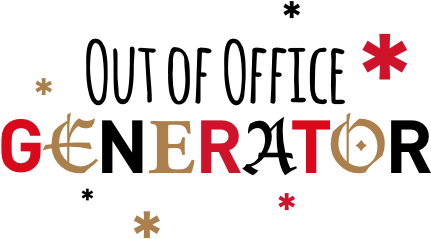 Welcome To Our Out Of Office Message Generator Just - Calligraphy (440x288)