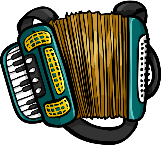 Accordion Png - Accordion Club Penguin (534x480)
