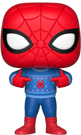 Spidey Already Has Captured Our Hearts With His Fall - Spiderman Christmas Sweater Funko Pop (560x560)